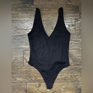 Black Bodysuit Babaton Size M Black